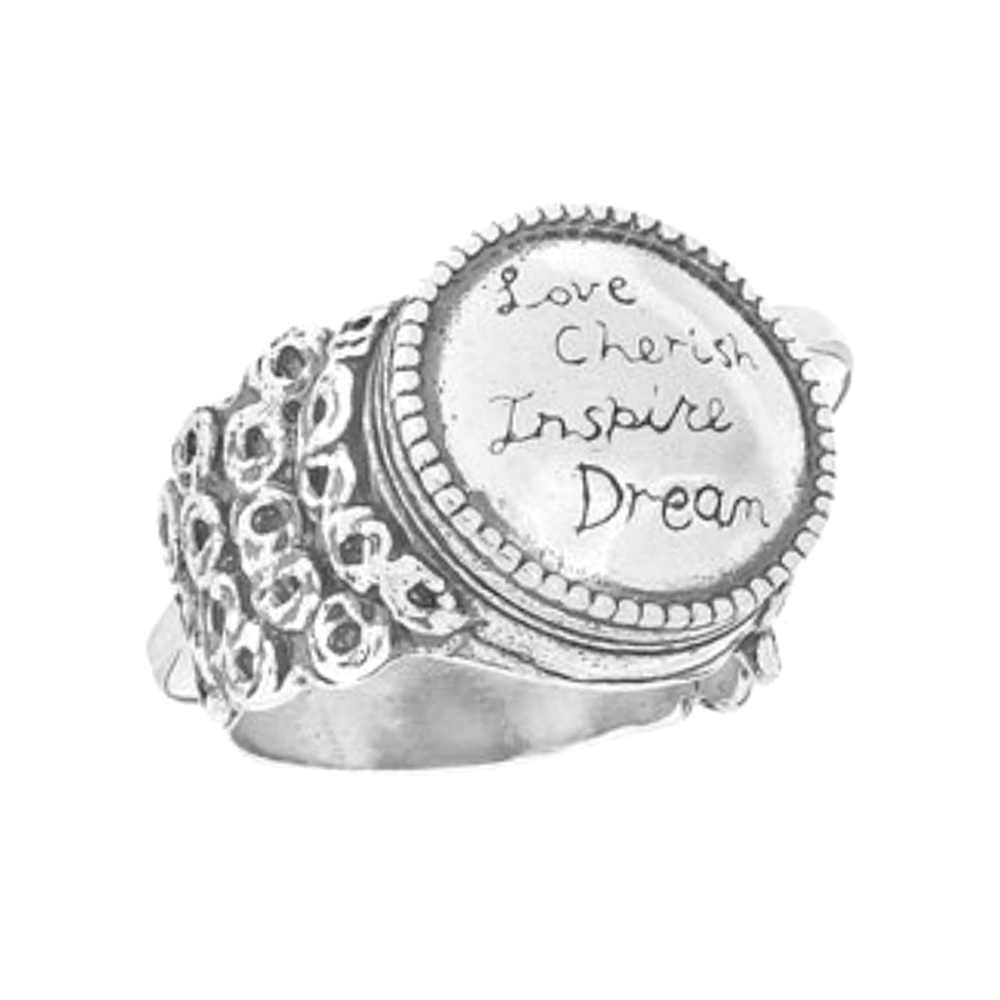 Silpada Sterling Silver Fine Print Ring NWOT